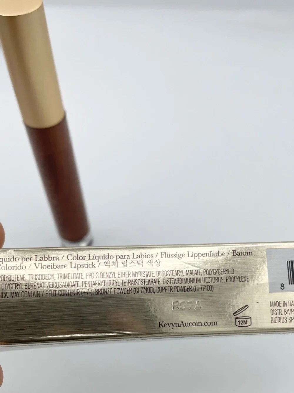 KEVYN AUCOIN The Molten lip color bronze